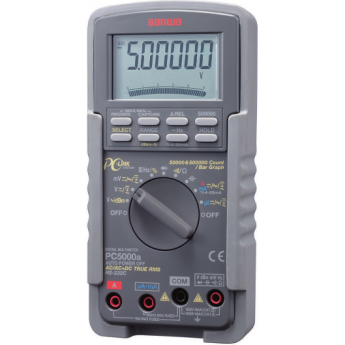 Мультиметр цифровой портативный SANWA PC5000a с True RMS и разрядностью 50000 отсчётов Мультиметр цифровой портативный SANWA PC5000a с True RMS и разрядностью 50000 отсчётов